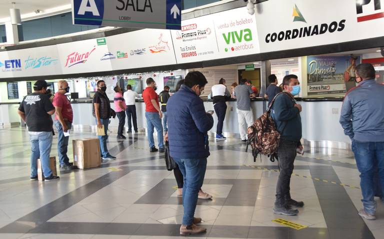 Registra gran actividad la Central Camionera