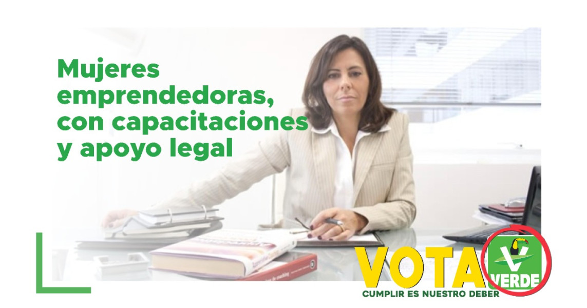 Mujeres emprendedoras, con capacitaciones y apoyo legal